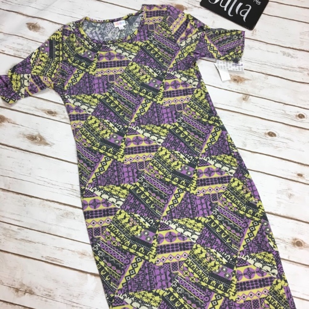 LuLaRoe Large Julia Dress